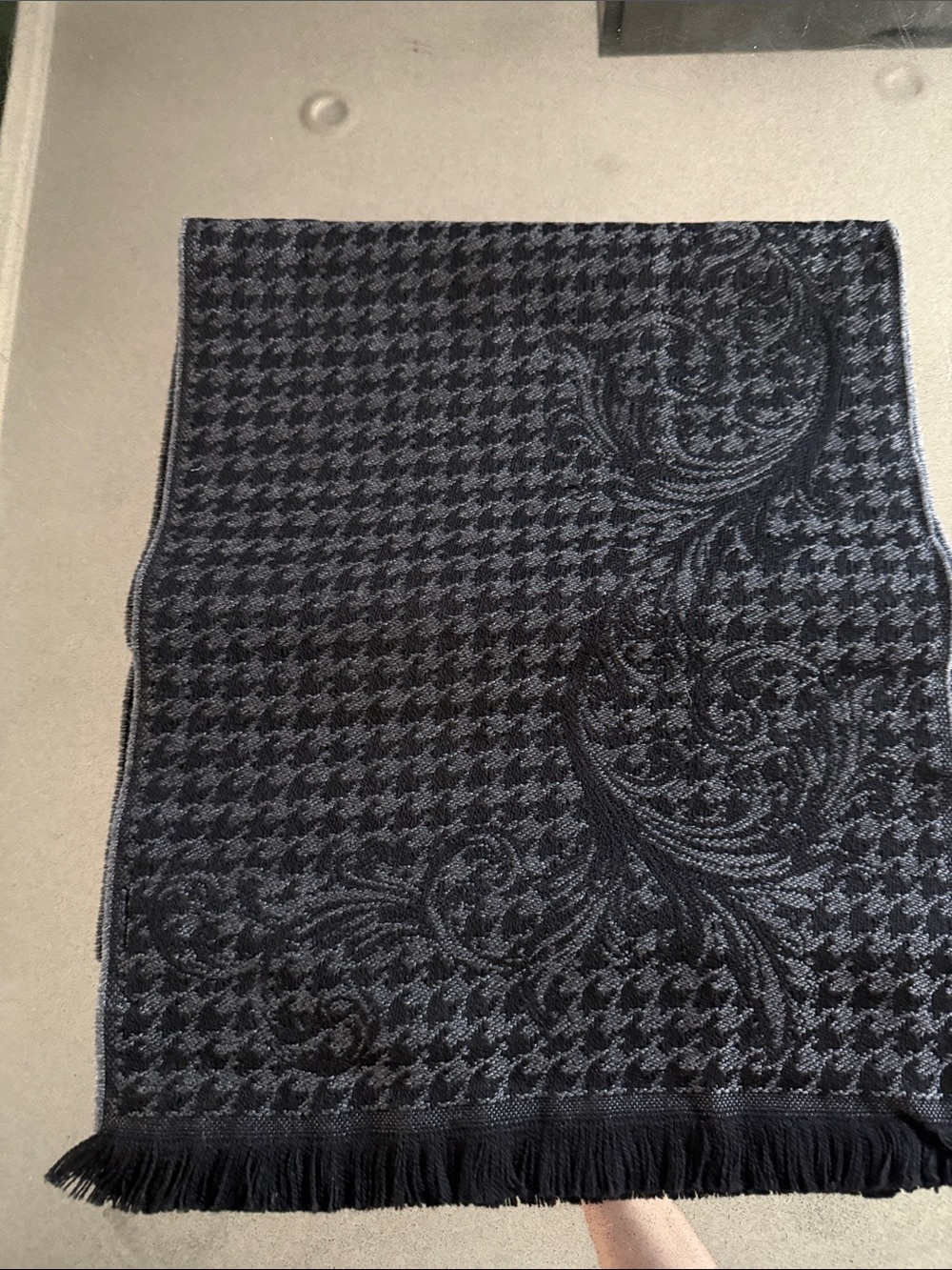Men's preowned Versace scarf